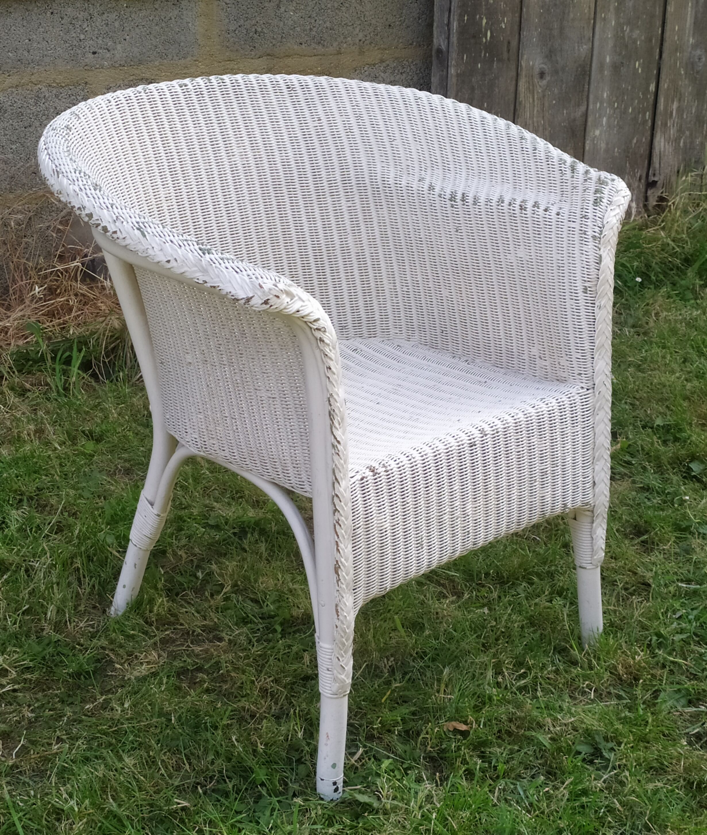Lloyd Loom armchair