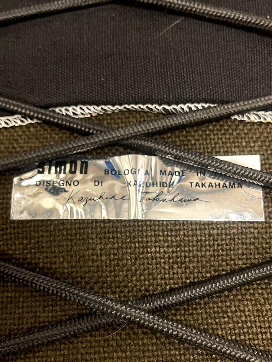 Vintage Italian Tulu dining chairs Kazuhide Takahama Simon Gavina