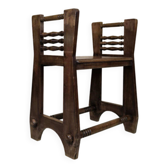 Vintage wooden stool