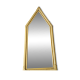 Painted wood mirror