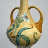 Art Nouveau ceramic vase by Gustave de Bruyn