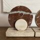 Art Deco marble bookends