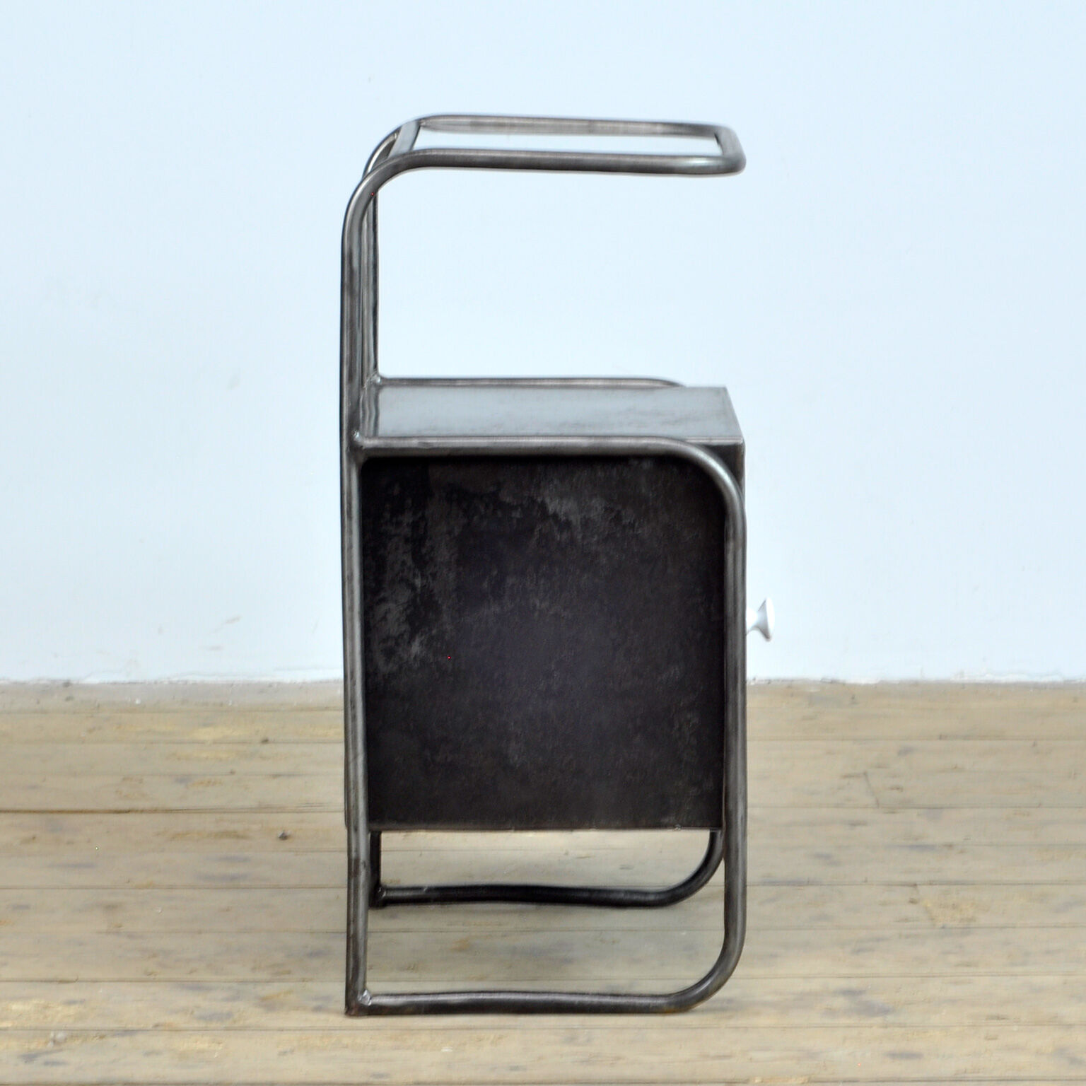 Set iron nightstand, 1950