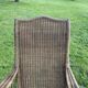 Former rattan rocking-chair chair