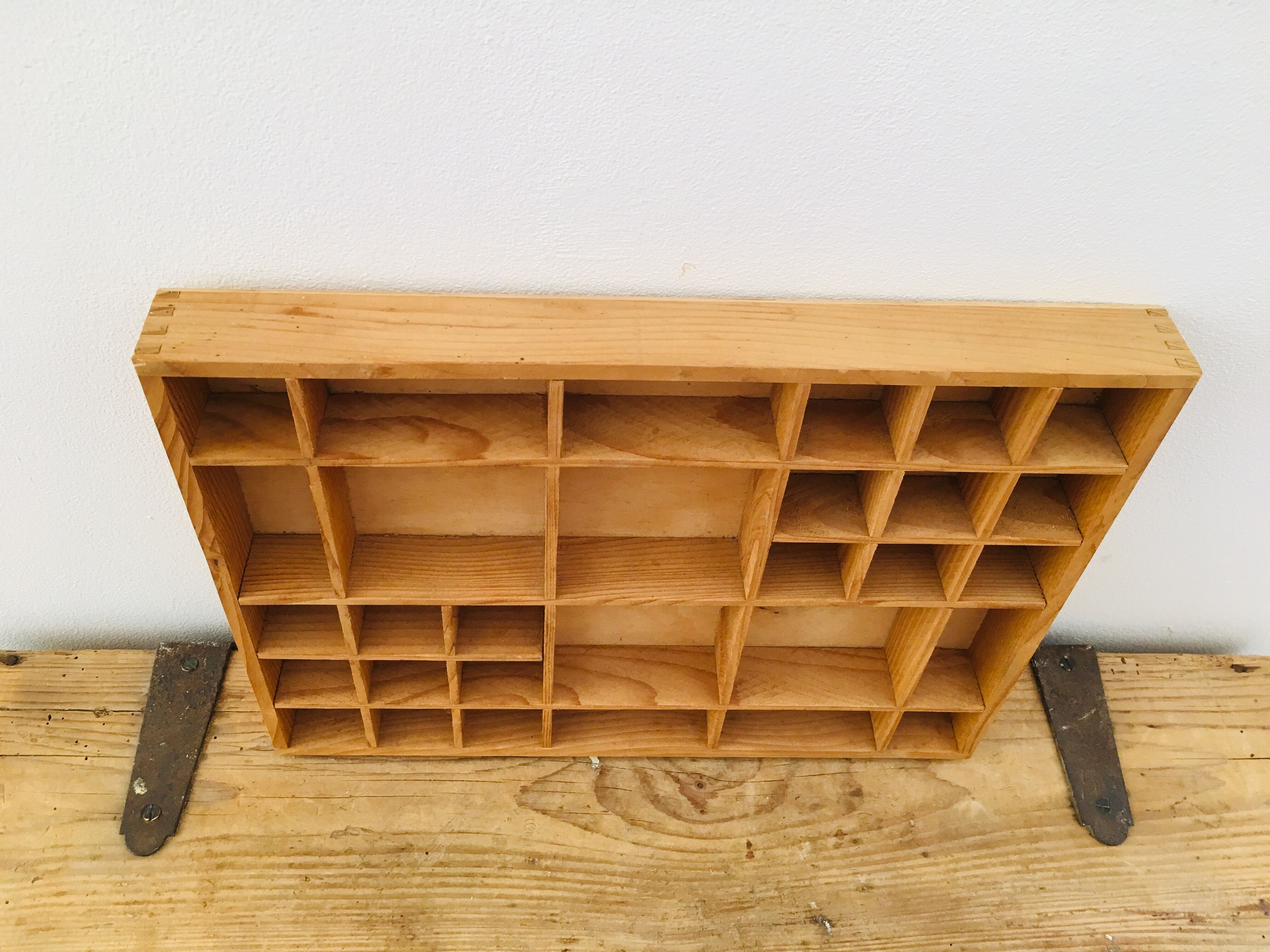 Miniature wooden shelevs