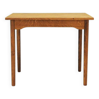 Table en frêne, design danois, années 80