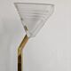 Mid Century Modern brass floor lamp by Peill & Putzler