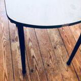 Sky blue formica stool