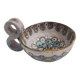 Gray Fat Lava Earthenware Catchall / Videpoche by Lino Zaramella, Signed