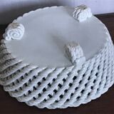 Braided ceramic cut