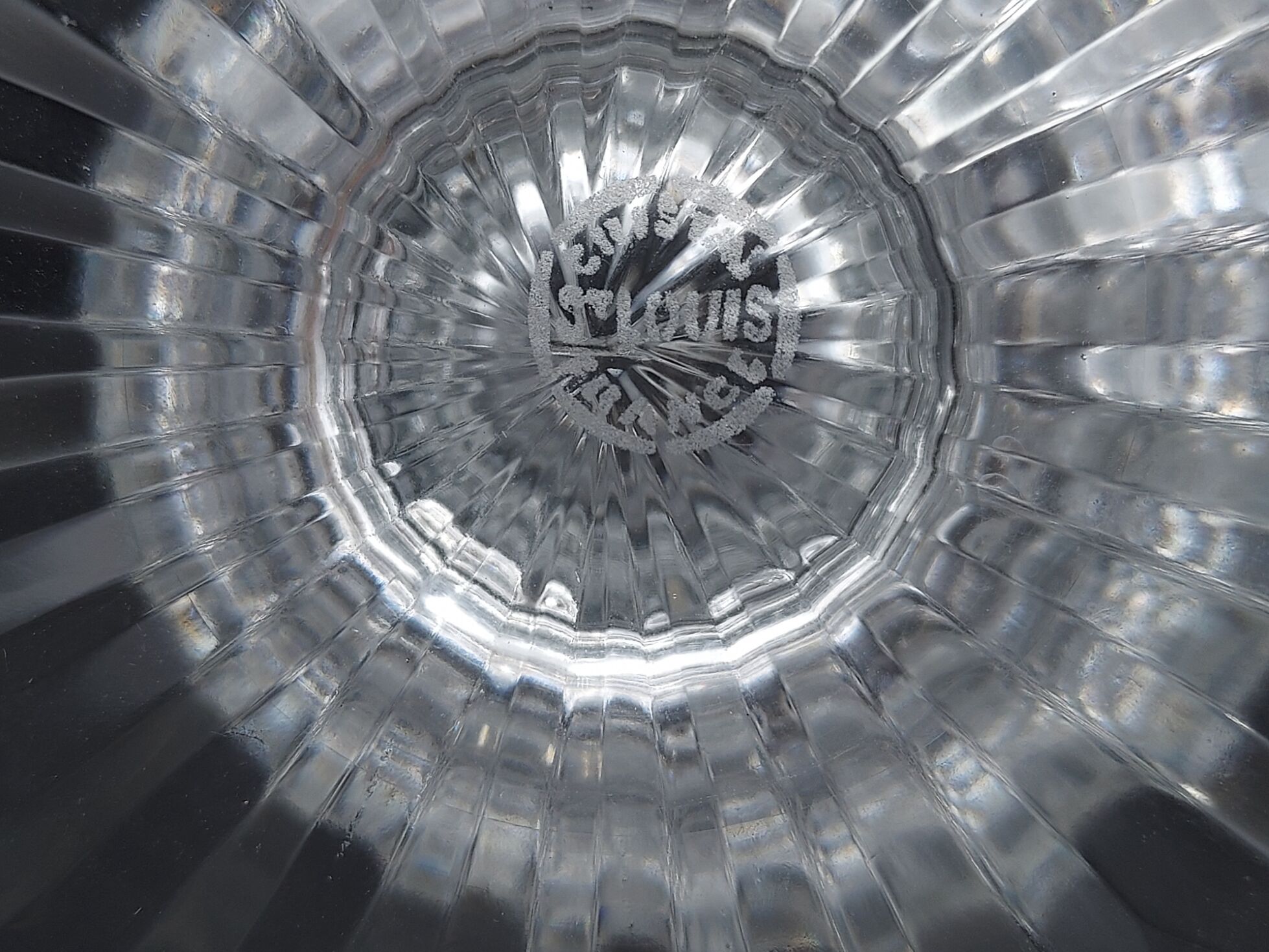 Crystal ewer Saint-Louis Tommy