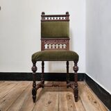 Chaise néo gothique