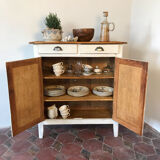 Parisian vintage white buffet