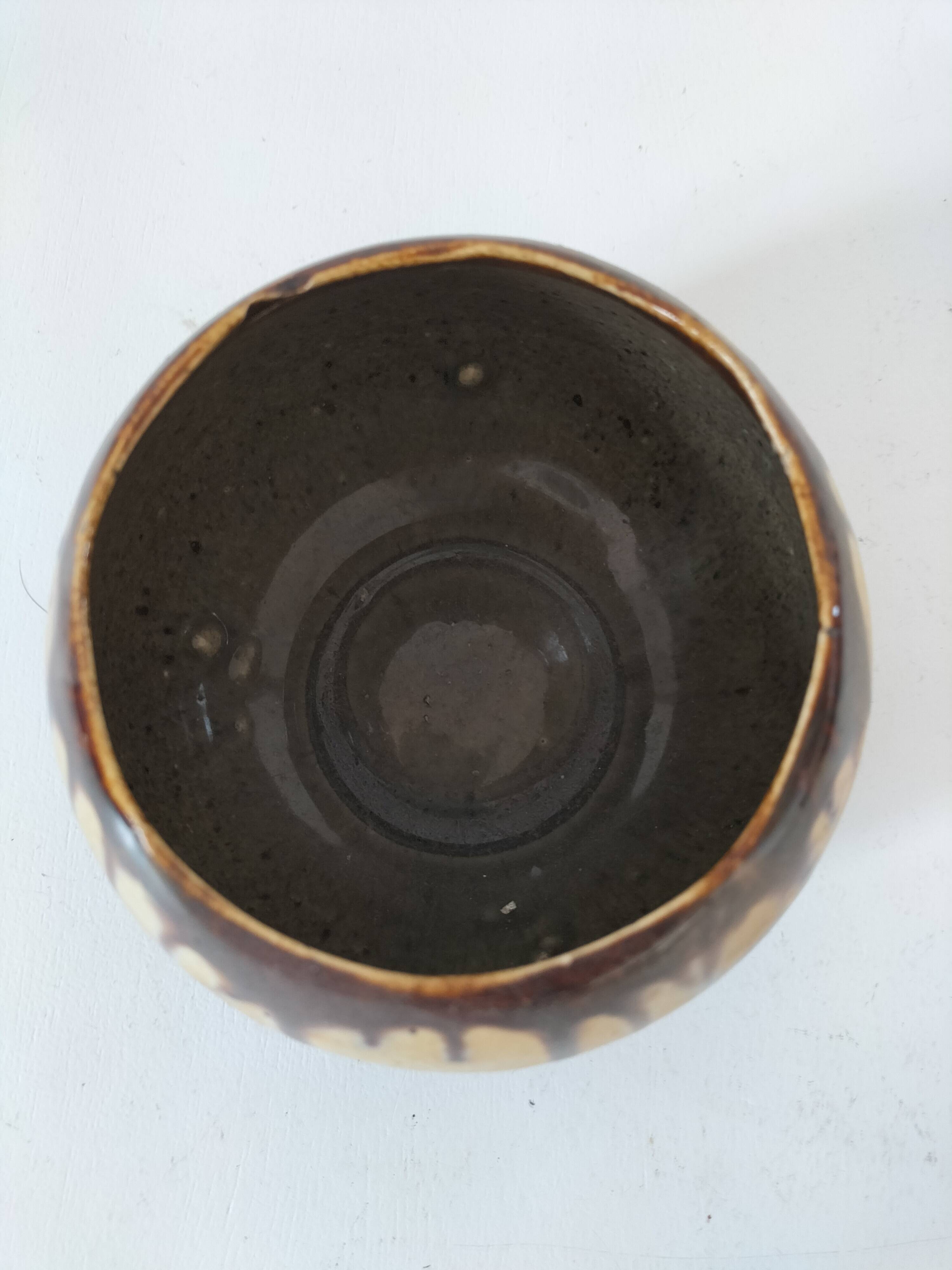 Cast stoneware bowl / bowl - 1970s