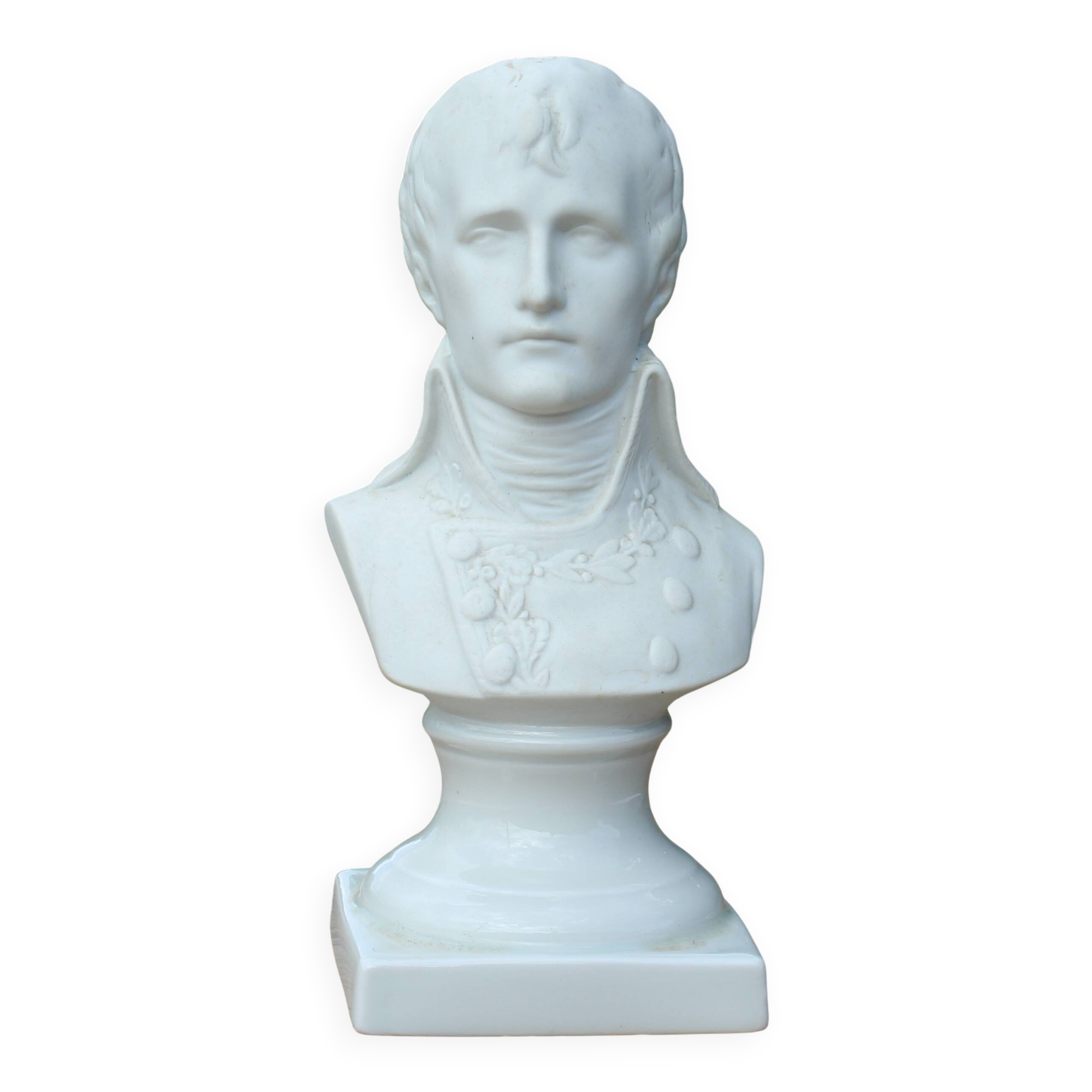 Bust of Napoleon Bonaparte, First Consul, in biscuit