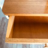 Vintage wooden bedside table
