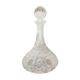 Carafe à décanter en cristal taillé