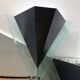 Pair of Postmodern Triangular Wall Sconces, 80s, Elite Holland