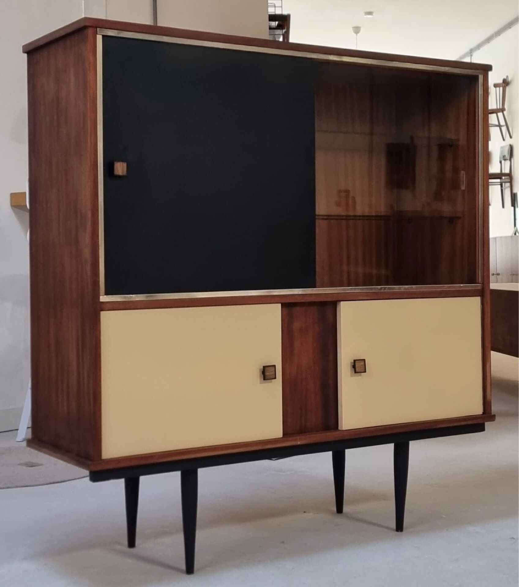 Mid-century display cabinet