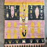 Large new purple Boujad Berber rug 165x270 cm