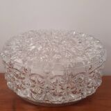 Round glass ceiling light