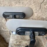 Pair of modernist wall lights signed Arteluce circa 1980