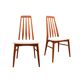 Set of 2 teak chairs by Niels Koefoed