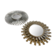 Pair of silver sun mirrors