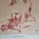 Lithographic poster on Arches paper, Renoir, Hotel Bristol, 1974