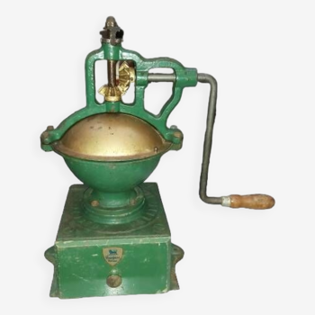 “Peugeot” cast iron coffee grinder.