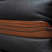 Rare rosewood 3-seater sofa by Afra e Tobia Scarpa for Maxalto