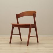 Set of four teak chairs, Danish design, 1970s, manufacture: Korup Stolefabrik