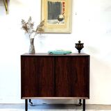 Mobile rosewood cabinet, Denmark 60s/70s, vntg, mid-c modern