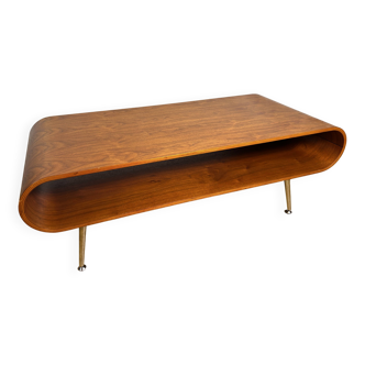 Table basse Sputnik vintage rétro du milieu du siècle