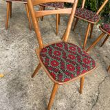 Set of 6 Becker chairs.