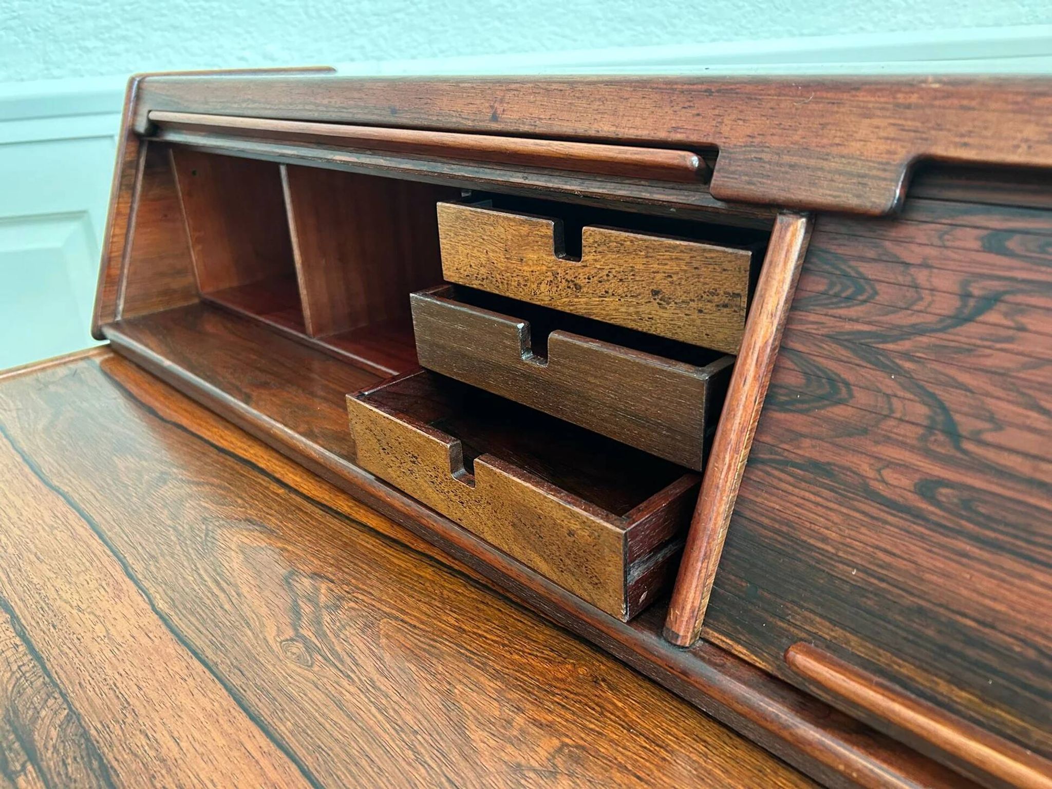 Desk 530 by Gianfranco Frattini for Bernini, Italy, 1950s