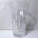 ancien vase en cristal 25 cm TBE