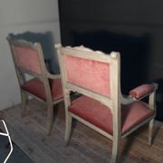 Paire de fauteuil de style Louis XVI