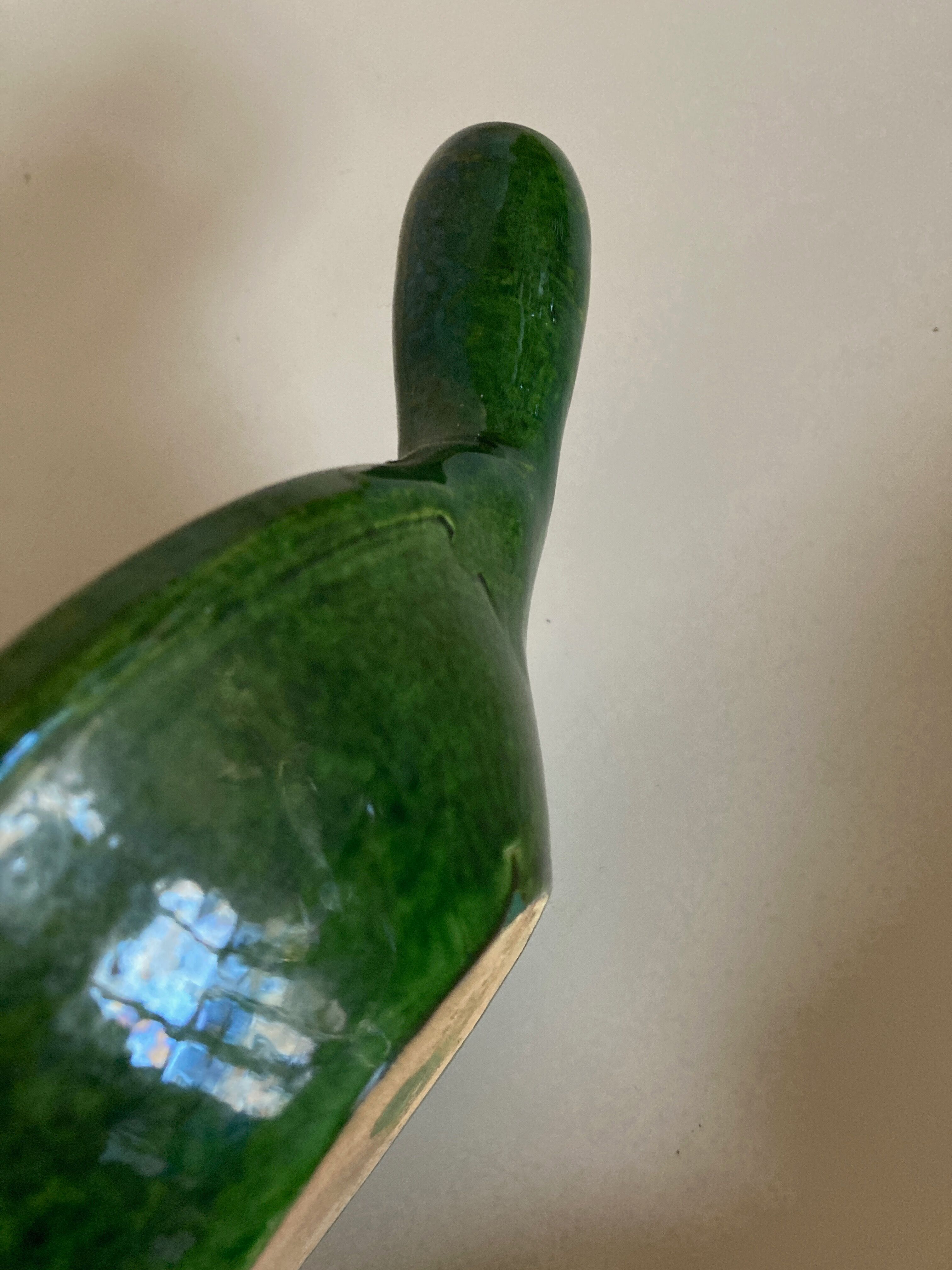 Ravier 1960 in glazed earth Foucard Jourdan Vallauris