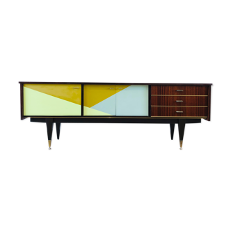 Vintage graphic sideboard 1965