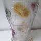 Vase capucine décoré Luminarc vintage (25cm) A1