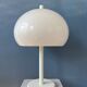 Dijkstra table lamp - vintage mushroom desk lamp - white Space Age light