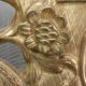 Golden wood mirror, regency style, late 19th century
