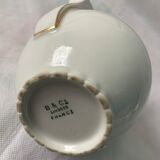 Service of 39 cups cups under pourer cups milk pot and sugar bernardaud porcelain Limoges