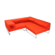 Red Lowseat Couch By Patricia Urquiola for Moroso