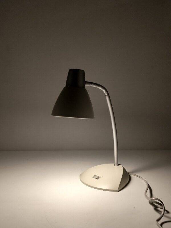 Vintage desk lamp - solid wood, Belgium