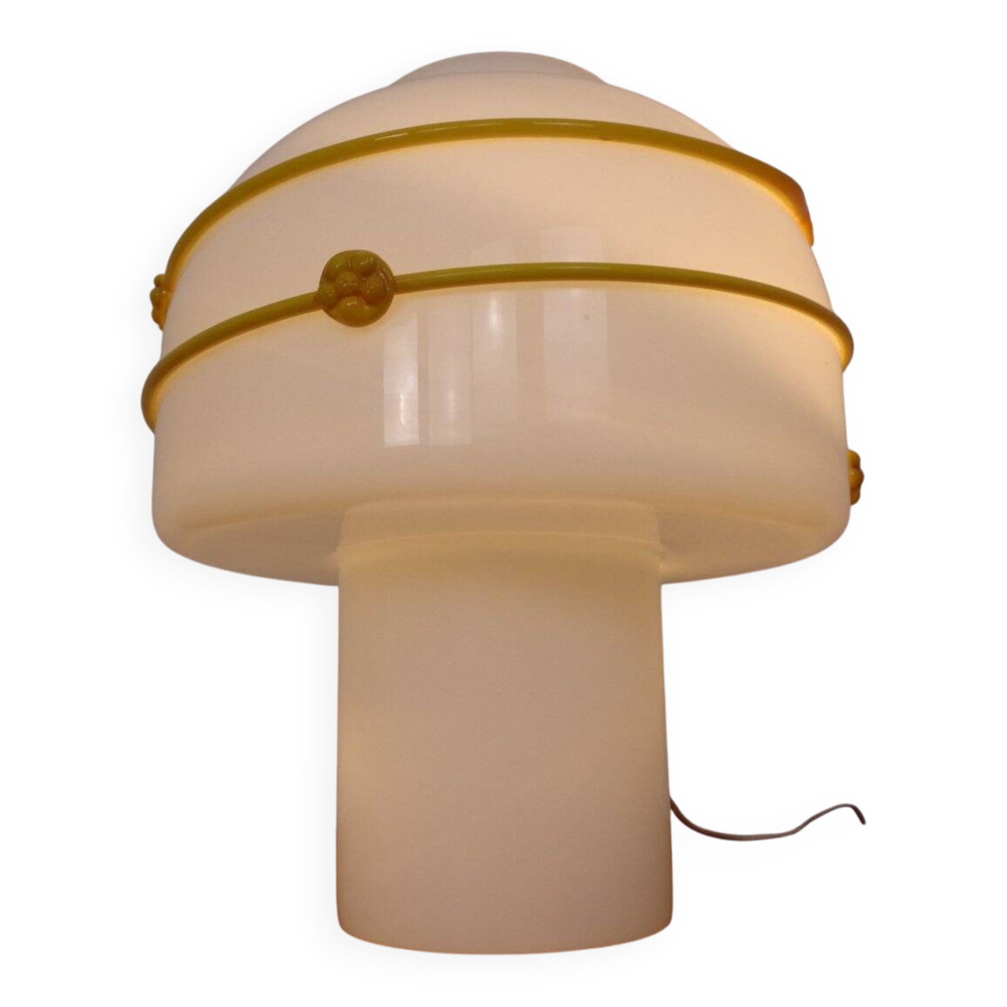 Large Murano Mushroom Table Lamp, Italy, 1970s