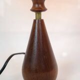 Table Lamp Made In Teak, Danish Design From 1960s