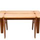 Unique Rauni Peippo Apila Pine  table Finland 1960