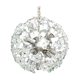 Mid-century glass sputnik chandelier, 1970s